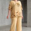 Premium Leopard Print Two-Piece Set - Wholesale Comfort Wear