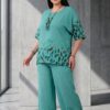 Premium Leopard Print Two-Piece Set - Wholesale Comfort Wear
