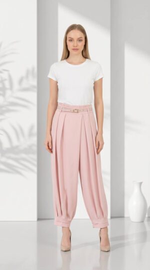 Premium Black Pleated Trousers - Wholesale