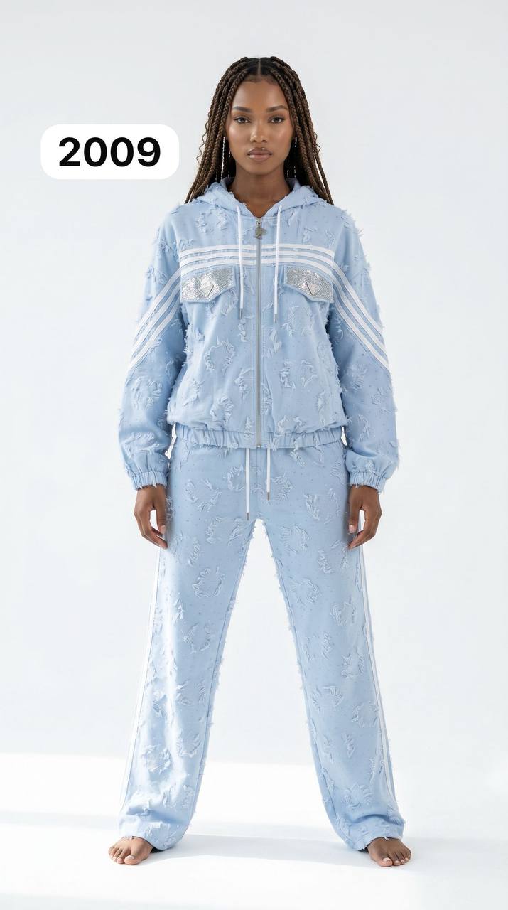 TATU2009 Premium Tracksuit Set - Wholesale Two-Piece Collection TATU2009 Premium Tracksuit Set - Wholesale Two-Piece Collection