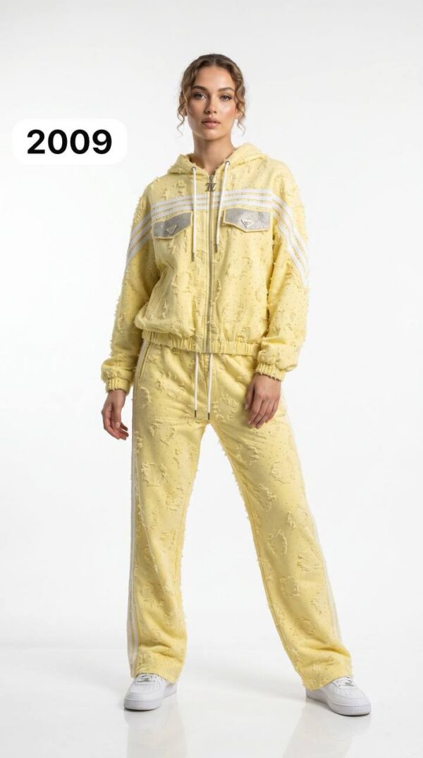 TATU2009 Premium Tracksuit Set - Wholesale Two-Piece Collection TATU2009 Premium Tracksuit Set - Wholesale Two-Piece Collection