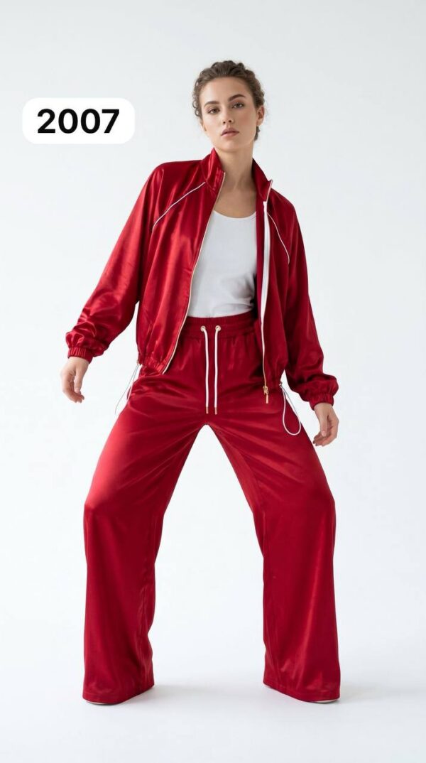 TATU2007 White Athletic Tracksuit Set TATU2007 White Athletic Tracksuit Set