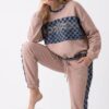 Premium Two-Piece Tracksuit Set – Distressed Denim & Cotton Blend tg_0a3e8b3a06e95750 Premium Two-Piece Tracksuit Set - Distressed Denim & Cotton Blend