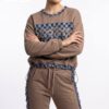 Premium Two-Piece Tracksuit Set – Distressed Denim & Cotton Blend tg_f2819bdbf791adeb Premium Two-Piece Tracksuit Set - Distressed Denim & Cotton Blend