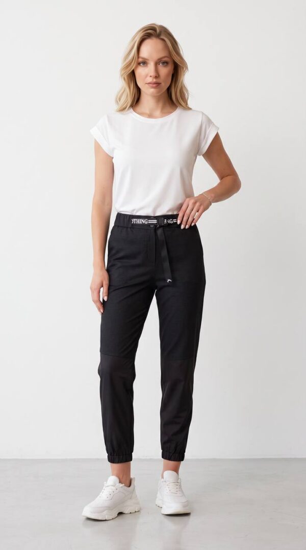 Premium Black Jogger Trousers