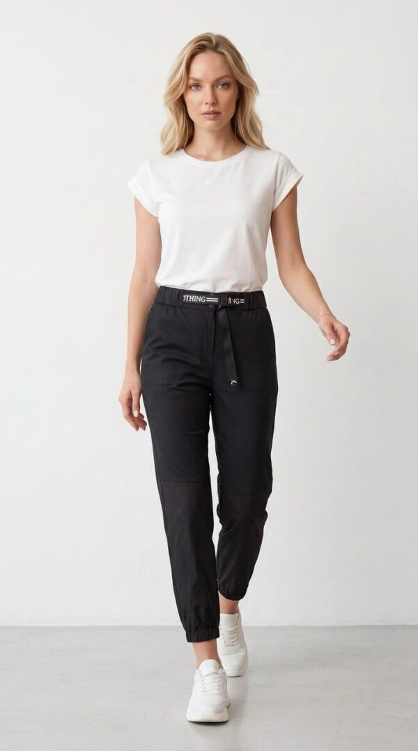 Premium Black Jogger Trousers
