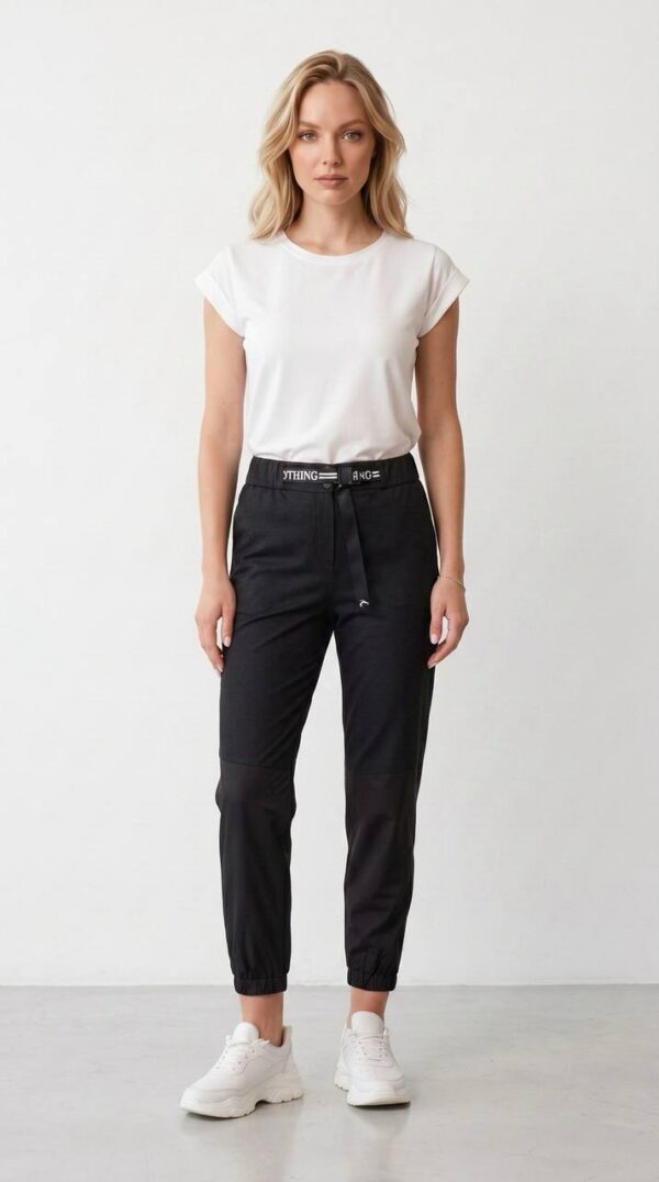 Premium Black Jogger Trousers