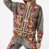 Premium Velvet Embroidered Tracksuit - Luxury Two-Piece Set