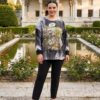 tg_7e3be2a2235a1654 Premium Floral Print Blouse - Wholesale Women's Apparel