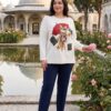 tg_b02d797df07c7955 Premium Cat Print Sweatshirt - Wholesale Blouse 44-48