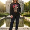 tg_ee1acd149e8b45d4 Premium Cat Print Sweatshirt - Wholesale Blouse 44-48