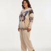 tg_fd41817300909f1b Premium Butterfly Print Blouse - Sizes 44-48