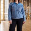 tg_64dae8ab3ceef787 Premium Distressed Denim Shirt Jacket
