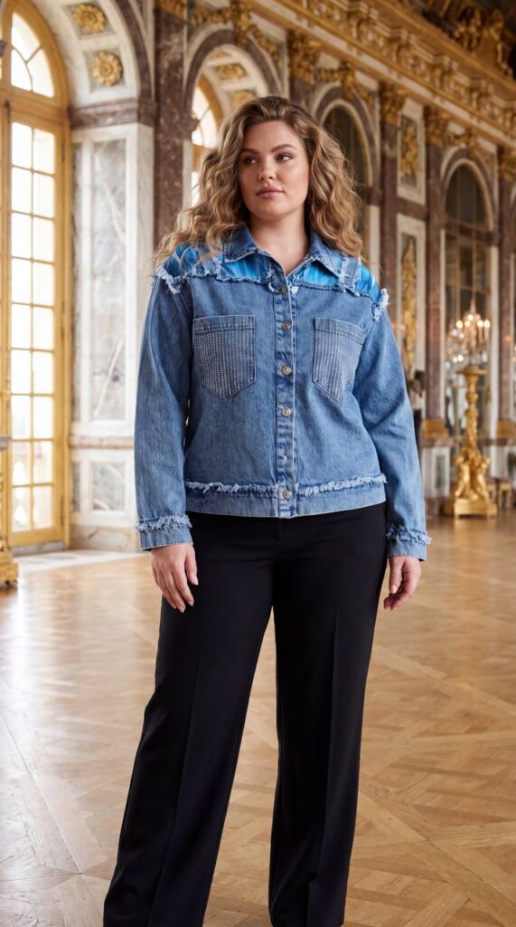 tg_64dae8ab3ceef787 Premium Distressed Denim Shirt Jacket