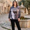 Premium Animal Print Silk Shirt