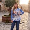 Premium Blue Graphic Shirt
