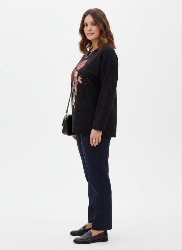 tg_211462d50bfc13a1 Premium Cat Print Sweatshirt - Wholesale Blouse 44-48