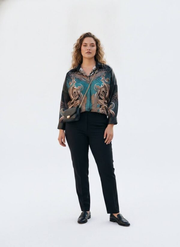 Premium Embroidered Shirt - Sizes 44-48