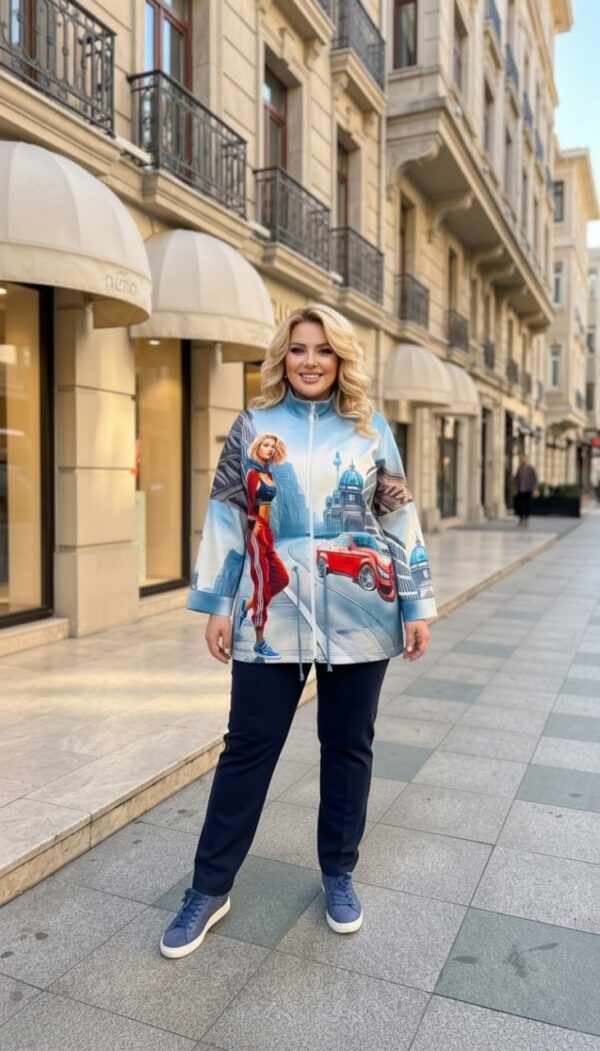 tg_64f3f670b323ac00 Premium Graphic Print Jacket - Sizes 44-48