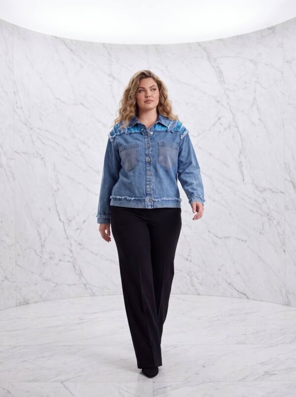 tg_77bd182f6783e187 Premium Distressed Denim Shirt Jacket