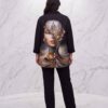 Premium Black Artistic Print Shirt - Wholesale