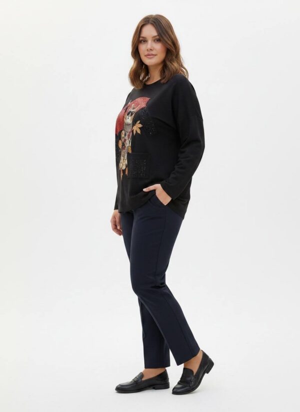 tg_94b94966023b9b7c Premium Cat Print Sweatshirt - Wholesale Blouse 44-48