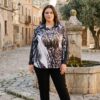 Premium Animal Print Silk Shirt