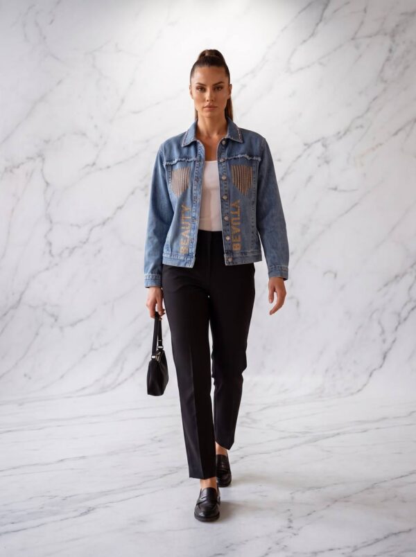 Premium Distressed Denim Jacket