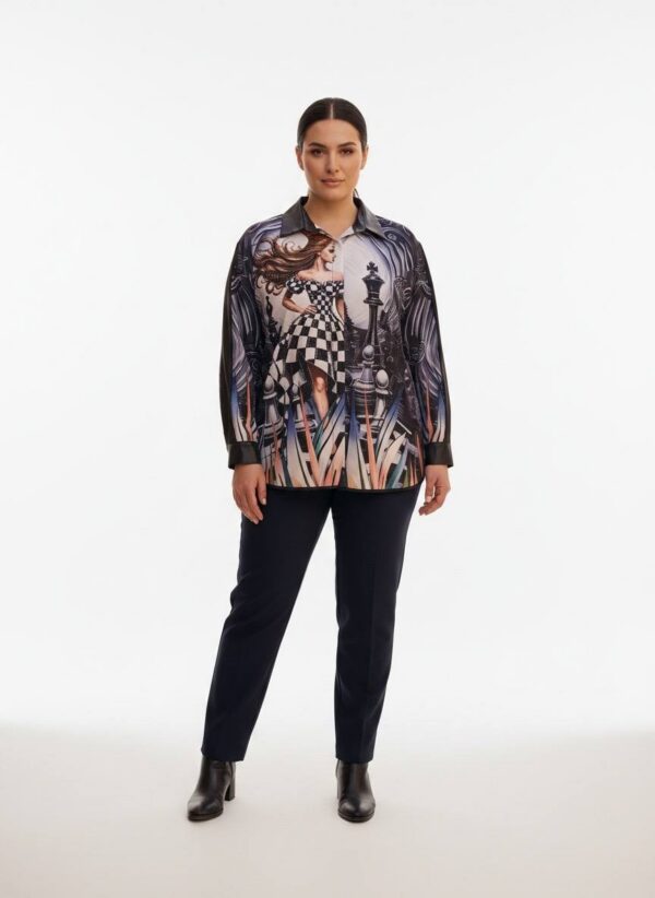 Premium Artistic Print Shirt
