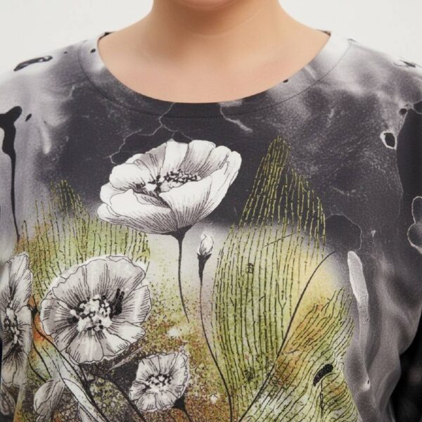 tg_e9bdad235f1cb5c7 Premium Floral Print Blouse - Wholesale Women's Apparel