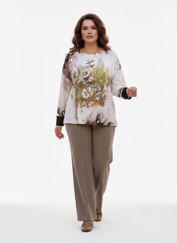 tg_eaa960953863d037 Premium Floral Print Blouse - Wholesale Women's Apparel