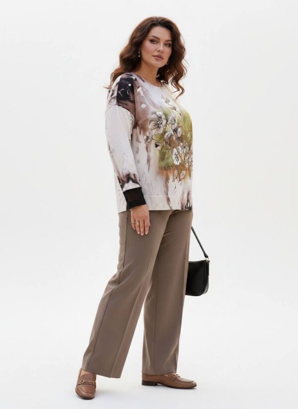 tg_f0ca39dcf5e9c064 Premium Floral Print Blouse - Wholesale Women's Apparel