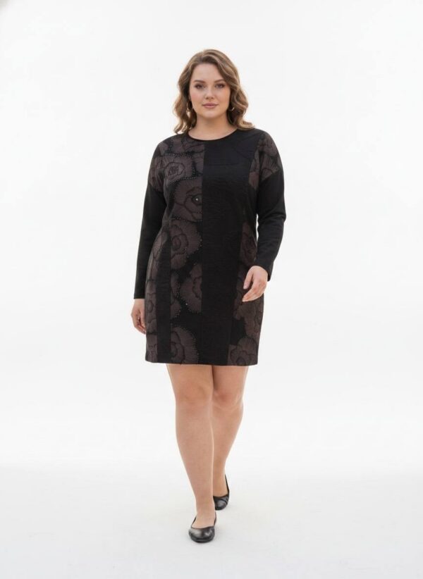 tg_fc99c02502f8d0ff Premium Black Floral Dress