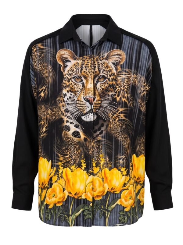 tg_7eb3149baf48a9ff Premium Leopard Print Shirt with Floral Design
