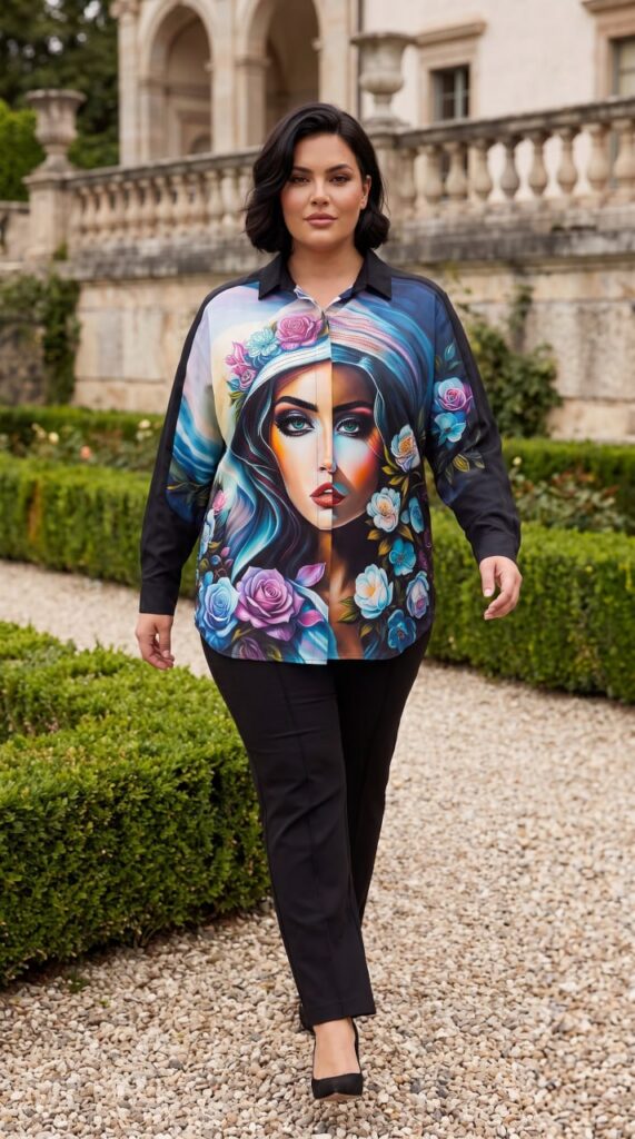 Premium Artistic Print Shirt | Wholesale Casual Wear