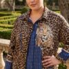 tg_75502024fb9b8cda Premium Leopard Print Shirt with Animal Graphic