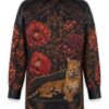 tg_1b1329f9217e5437 Premium Leopard Floral Shirt Dress