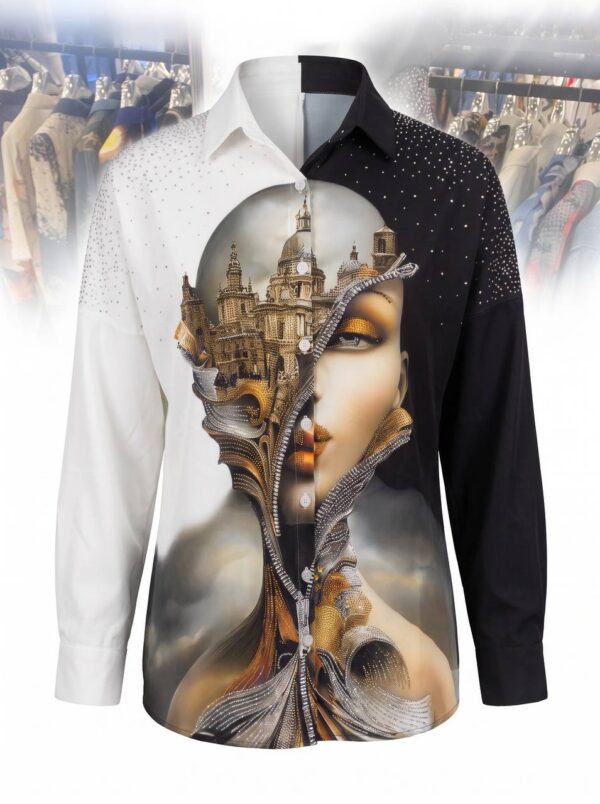 tg_5c645d4b9d3593cd Premium Artistic Button-Up Shirt