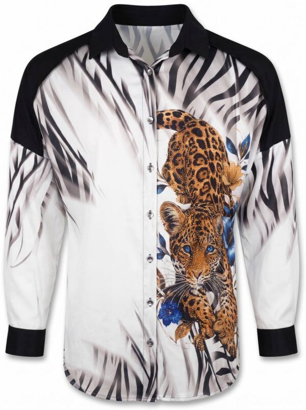 tg_6efad3f4cb9c4036 Premium Animal Print Shirt - Luxury Leopard Design
