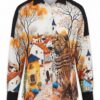tg_6f640b7efc2988d0 Premium Autumn Village Artistic Button-Up Shirt