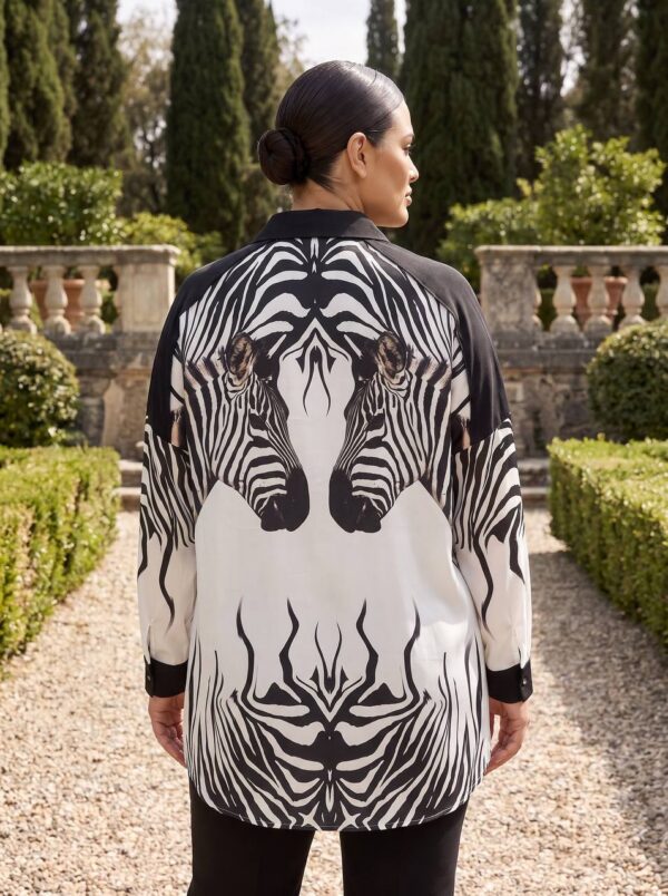 tg_a153d1135d297279 Premium Zebra Print Shirt - Wholesale Animal Pattern Blouse