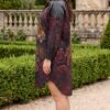 tg_b6e890ebef8302ff Premium Animal Print Dress with Floral Embellishments