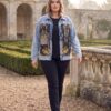 tg_c9ead66ae9e85296 Premium Denim Jacket with Tiger Graphic Print