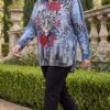 tg_d30357d3de3411c7 Premium Denim Leopard Rose Print Shirt
