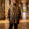 Premium Animal Print Hooded Coat