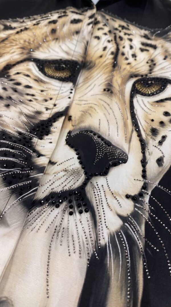 tg_0c5ceb8eb155db76 Premium Animal Print Shirt Dress