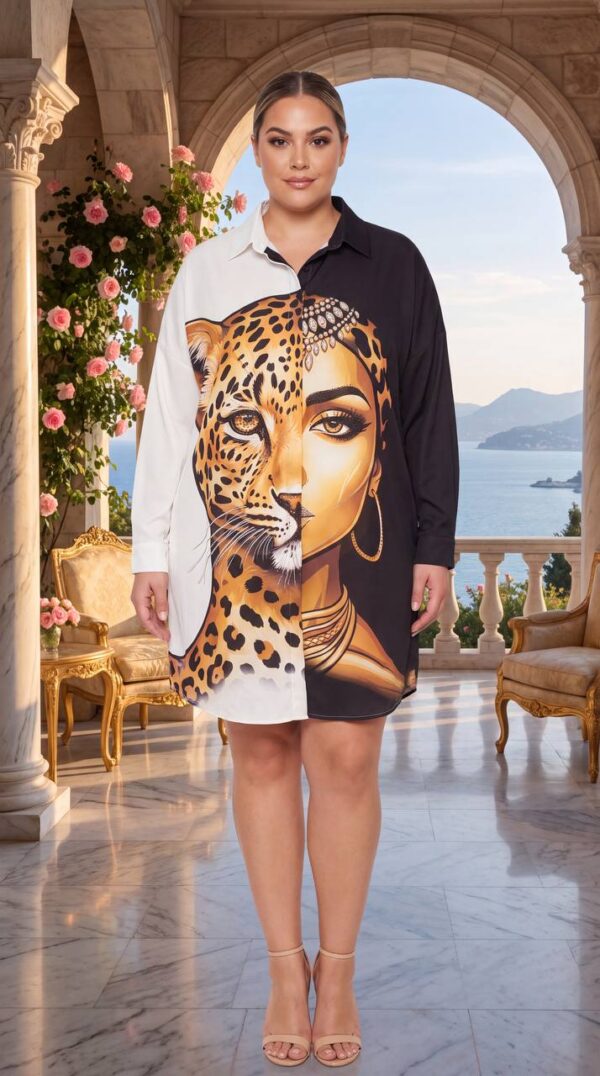 tg_73a494828fd10e64 Premium Animal Print Shirt - Luxury Leopard Design