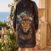 tg_1b4ba4d4ee81f47e Premium Leopard Print Shirt with Animal Graphic