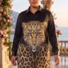 tg_7a21c575a037665f Premium Leopard Print Shirt Dress