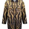 Premium Animal Print Hooded Coat